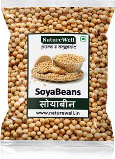 Naturewell Organics White Soya Bean (Whole)
