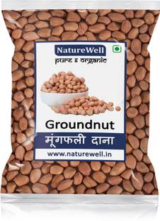 Naturewell Organic Brown Raw Peanut (Whole)