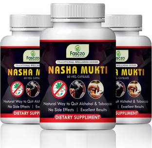 Fasczo Nasha mukti casules for Smoke free pure herbs