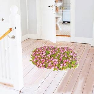 JAAMSO ROYALS Jaamso Royals ' Ground stickers Morning Glory Doorway decor ' Wall Sticker (PVC Vinyl, cm X cm, Decorative Stickers)