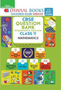 Oswaal Cbse Question Bank Class 11 Mathematics Book Chapterwise & Topicwise (for 2021 Exam)