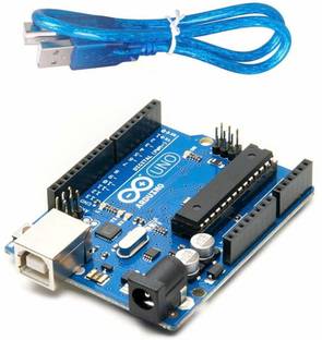 WISHOPPER Arduino Uno R3 ATmega328P Board with ATMEGA16U2 USB to Serial Firmware Including USB Cable Electronic Components Electronic Hobby Kit