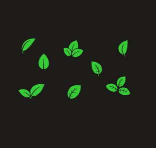 DreamKraft 25 cm Glow in The Dark Decorative Radium Sticker Self Adhesive Sticker