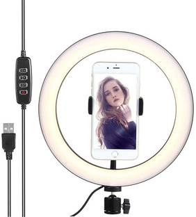 G2L BEST PRICE Big LED Selfie Ring Light Smartphone Capture Photo Video Musically Ring Flash