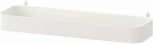 IKEA Pegboard Shelf - White Steel Wall Shelf