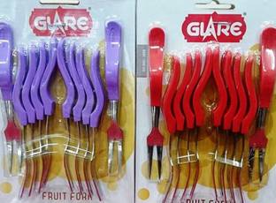 Glare Stainless Steel Fruit Fork Set