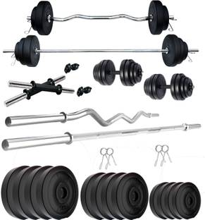 KRX 40 kg PVC 40 KG COMBO 42-WB-WA Home Gym Combo