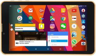 DOMO Slate S1 3G Calling Android Tablet 512 MB RAM 4 GB ROM 7 inch with 3G Tablet (Gold)