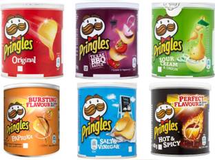 Pringles Small Stacks Potato Crisp Chips Multipack ,40g (Pack Of 6) (40g X6) Chips