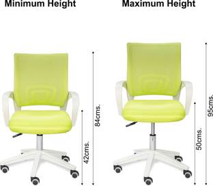 Alex Daisy Mesh Synthetic Study Arm Chair