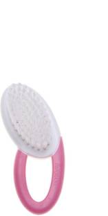 Denman Baby Brush D 086, Hair Brush with Ultra Gentle Bristles and Luxury Soft Touch Handle, Gentle Message Comb for Newborns, Infants and Toddlers, Pink Color