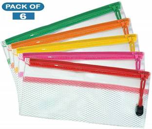 YAJNAS Zipper NA Art Plastic Pencil Boxes