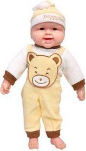 mayank & company Baby Musical and Laughing Boy Doll Stuffed Toys,Touch Sensors with Sound (Multicolor)