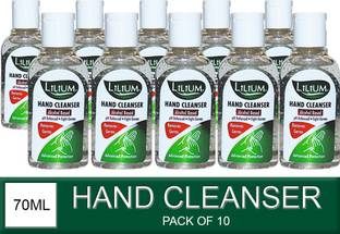 LILIUM Germ Fighter Hand Cleanser, 70ml Hand Sanitizer Bottle