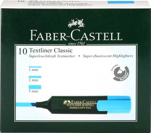 FABER-CASTELL Textliner Classic Blue Pack