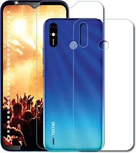 सोमटोने फ्रंट और बैक टेम्पर्ड ग्लास Tecno Spark Go Plus के लिए