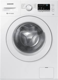 SAMSUNG 6 kg Inverter Fully Automatic Front Load Washing Machine with In-built Heater White