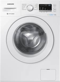 SAMSUNG 6 kg Inverter Fully Automatic Front Load Washing Machine with In-built Heater White