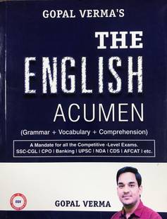 The English Acumen (Grammar + Vocabulary + Comprehension ) (Ssc-Cgl/ Cpo/ Banking/ Upsc/nda/cds/afcat / Etc