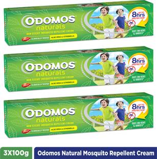Odomos Naturals Non Sticky Mosquito Repellant Cream