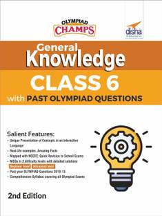 Olympiad Champs General Knowledge Class 6 with Past Olympiad Questions 2nd Edition