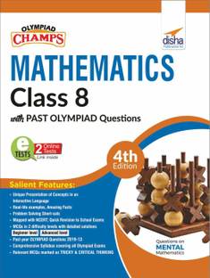 Olympiad Champs Mathematics Class 8 with Past Olympiad Questions 4th Edition