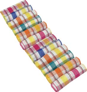 Feather Green Cleaning Towel Multicolor Cloth Napkins