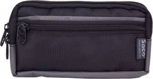 Saco Horizontal Belt Loop Sanitisation Equipment Storage Travel Bag for Gloves Mask Sanitizer
