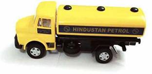 Shyam Creation Plastic petrol tanker with pull back action, non toxic plastic, without battery