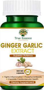 HEERA AYURVEDIC RESEARCH FOUNDATION TRUE ESSENCE PROVISIONS ginger garlic capsule