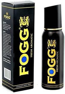 FOGG Fresh Aromatic body spray 120ml*1pc FR01 Body Spray  -  For Men & Women