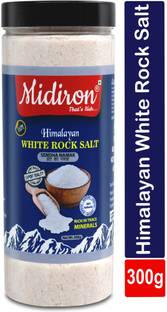 Midiron Himalayan White Rock Salt Premium Quality (Sendha Namak) Rock Salt
