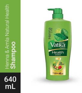 VATIKA Henna and Amla Health Shampoo Men & Women