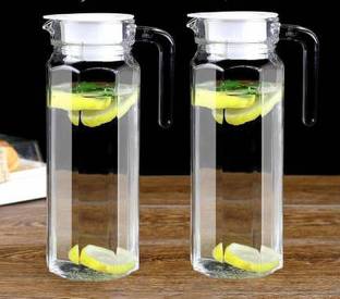 crom 1.1 L Glass Water Jug