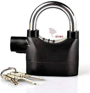 Easymart Anti Theft Motion Sensor Alarm Lock (Black) U Lock
