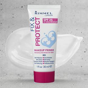 Rimmel London Fix & Protect SPF 25 UV Shield Primer, 30ml Primer  - 30 ml