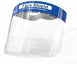 Arrakasta Crafts SAFE LIVING MASK SHIELD HELMET Best Shield for Doctors, healthcare staff, Police and Housekeeping staff Fighting in Frontline Salute | Anti Fog, No Absorbent Material Used, Wash & Reuse Safety Visor