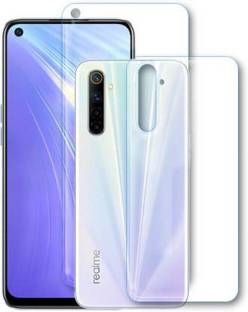 Firstkart Front and Back Tempered Glass for Realme 6