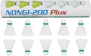 Nongi Plus Plastic Shuttle  - White