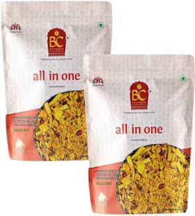 BHIKHARAM CHANDMAL All in One - Indian Namkeen - 1kg (Pack of 2)