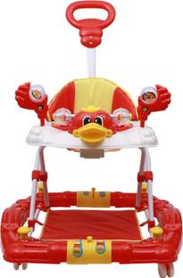 JoyRide Musical 2-in-1 Walker With Parent Rod