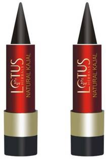 LOTUS HERBALS Natural Kajal (Set of 2)
