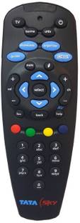 Tata Sky (Works with all TV) Tatasky set top box, Tatasky SD set top box, Tatasky HD set top box, Tatasky DTH Setup box Remote Controller
