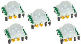Solnoi Electronics 5 x HC-SR501 Pyroelectric Infrared PIR Motion Sensor Detector Module (5 pcs) Electronic Components Electronic Hobby Kit