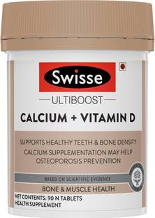 Swisse Ultiboost Calcium + Vitamin D for Immunity, Bones & Muscle Health