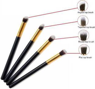 ANJOU 4pcs Makeup brushes (Pack of 4)