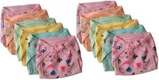 Shishu care New Born Baby Cotton Hosiery Padded Premium Quality U Shape Nappies, Nadi , Langot Washable Reusable Cotton Diaper Nappy Baby Cozy Wear