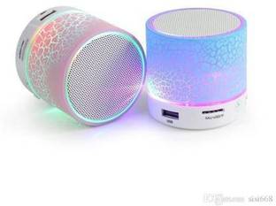 Gio Zone Mini S10 ||Portable|| Multicolor|| 3 W Bluetooth Speaker