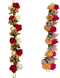 NATTH Fancy Hair Artificial flower gajra, Flower Bun Juda/gajra | Juda Hair Bun