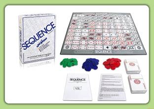 gorgeous moment Challenging Sequence Board and Card Game Party & Fun Board Game